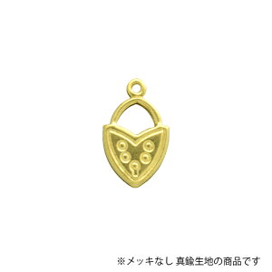 鍵 キー 両面 プレス パーツ ILP-155-RAW 生地 4個 チャーム