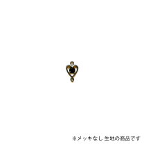 楽天市場】ハート チャーム パーツ（カラーブラック）（アクセサリー  