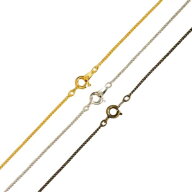 ネックレス 喜平 真鍮製 約50cm ゴールド/ロジウムカラー/アンティークゴールド 1本〜 135S/20