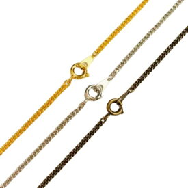 ネックレス 喜平 真鍮製 約50cm ゴールド/ロジウムカラー/アンティークゴールド 1本～ 160S/20