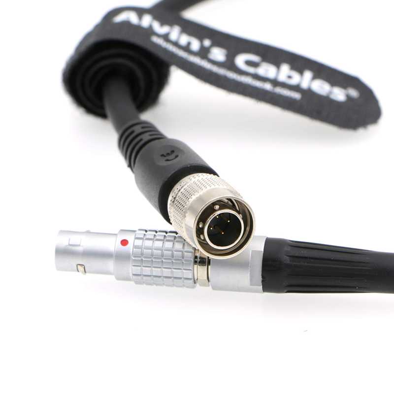 2022新作 Alvin's to 2 オス オス ケーブル のパワー pin Cables pin Bolt Steadicam Hirose Teradek 4 その他