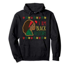 私は黒歴史アフロ女性アフリカンアメリカンプライド女性 パーカー