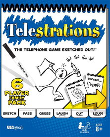 テレストレーション (Telestrations) 6 Player - Family Pack [並行輸入品] ボードゲーム