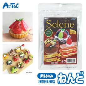 粘土 クラフト素材 植物性 樹脂 ねんど セレネ Selene 抗ウイルス 樹脂粘土 単品 アーテック Artec 手作り 大人 子供 ユニセックス フェイクスイーツ 食品サンプル 手芸用品 ハンドクラフト 大人の趣味に