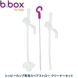 シッピーカップ専用 スペアストロー クリーナーセット sippy cup bbox プレゼント ギフトにも ビーボックス 誕生日 食事 新生児 赤ちゃん 男の子 女の子 トレーニングマグ 送料込