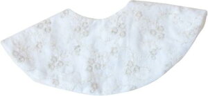 Lien de famille エンブロイダリー よだれかけ スタイ ギフトかすみ草 ガーベラ 花柄刺繍 新生児 赤ちゃん用 男の子 女の子 リヤンドファミーユ 出産祝い おしゃれ かわいい パイル 日本製 送料