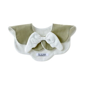 Lien de famille 天使のよだれかけ もこもこスタイ ギフト新生児 赤ちゃん用 男の子 女の子 リヤンドファミーユ 出産祝い おしゃれ かわいい パイル 日本製 送料無料 お名前入れ 名入れ可 お名前