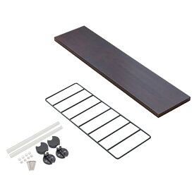 ウォールシェルフ frei 追加アイテム11 壁掛けラック 60cm 棚板1枚 ロングワイヤー ブラック frei 日本製 ウォールラック ディスプレイ 壁掛け 壁面ラック 木製 壁面収納 木 ラック シェルフ 飾り棚 おしゃれ 壁につけれる棚 賃貸でも安心な3点ピン使用 送料無料