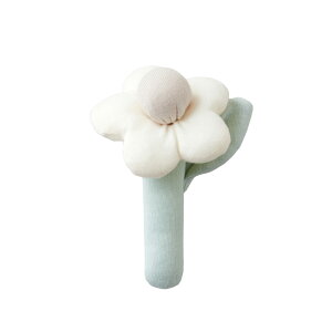 ラトル にぎにぎ 日本製 ファーストトイ 赤ちゃん おもちゃ 男の子 女の子 チューリップ ガーベラ ガラガラ(ラトル) lien de famile おしゃれ ギフト プレゼント 出産祝い 新生児 ベビーラトル 100