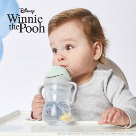 シッピーカップ くまのプーさん コラボ ディズニー disney ストローマグカップ sippy cup bbox プレゼント ギフトにも ビーボックス 誕生日 食事 新生児 赤ちゃん 男の子 女の子 トレーニングマグ 取っ手付き はちみつストロー【シッピーカップ】