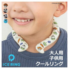 ディズニー アイスクールリング 28°C以下で自然凍結 アイスリング ネッククーラー ひんやりグッズ 熱中症予防 ミッキー アイス ネッククーラー ミニー アウトドア 運動 ガーデニング 野外フェス ライブ 冷感グッズ 冷却 暑さ対策【ネッククーラー】
