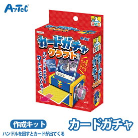 ガチャクラフト てのひら実験室 カードゲーム 貯金箱 着色可能 ワークショップ キット ユニセックス 工作 クラフト 工作キット 自由工作 自由研究 図工 夏休み 冬休み 小学校 中学校 大人 趣味 手芸 ハンドメイド DIY 教材【ガチャクラフト】
