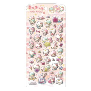 ���邿���V�[�� �T�����I�L�����N�^�[�Y 4�_�Z�b�g �����_���Z�b�g �L�e�B Sanrio ���̎q �V�[������ �^�C���V�[�� �t���[�N�V�[�� �����V�[�� �|���|���v���� ���邿���POP SEAL�y���邿��