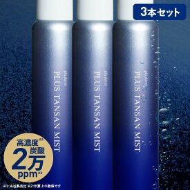 炭酸 ミスト スプレー 化粧水 高濃度 炭酸 20,000ppm ミスト状 炭酸100％ スプレー 炭酸美容 時短 保湿ケア プラス炭酸ミスト 120g 3本セット ヒト幹細胞培養液 レチノール ナイアシンアミド ビタミンC誘導体 CICA シカ セラミド ミスト状 美容液【いちおし】