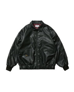 Evisen Skateboards�@ POSTMAN FAUX LEATHER JACKET 25FW_JK06 EVISENSKATEBOARDS �G�r�Z���@�G�r�Z���X�P�[�g�{�[�h
