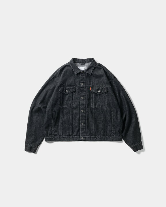 楽天市場】TIGHTBOOTH LABEL LOGO DENIM JACKET FW24-JK07 TIGHTBOOTH 