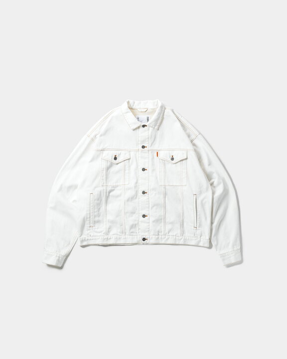 楽天市場】TIGHTBOOTH LABEL LOGO DENIM JACKET FW24-JK07 TIGHTBOOTH 