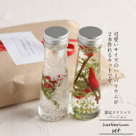 【ハンドメイド】クリスマスバージョン手作りハーバリウムキット届いてすぐ始まられる スターターキット …