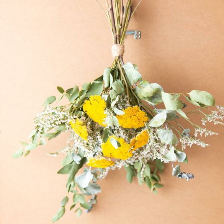 楽天市場 送料無料 あす楽地域対応品 Flower Gift ハッピーカラーナチュラル系ドライフラワーナチュラルブーケ 花束ギフト スワッグ誕生日プレゼント記念日ウエルカムボード 贈り物のお店 カドゥ Cadeaux