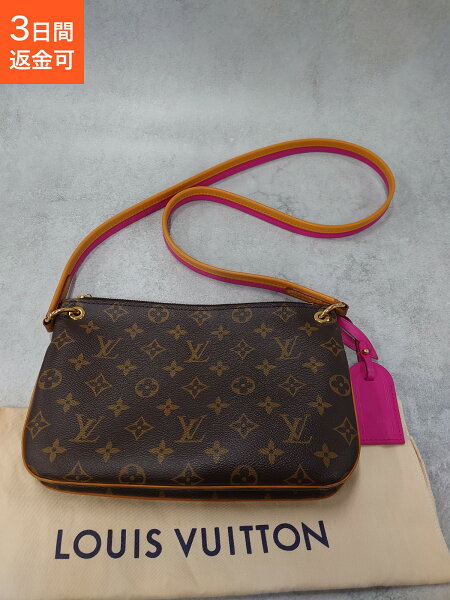 ルイ・ヴィトン ロレッタ 【P5倍&10000円OFFクーポン】 美品 LOUIS VUITTON ショルダーバッグ モノグラムキャンバス ブラウン レディース【中古】