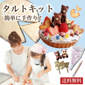 【 ご購入特典：フェナンシェ1個プレゼント】 バレンタイン ギフト 手作り プレゼント タルト ケーキ キット カフェ青山 こども 冷凍 スイーツ お菓子 誕生日 チョコ 洋菓子 誕生日ケーキ バースデーケーキ デコレーション 生クリーム 飾りつけ 彼氏 かわいい おまけ