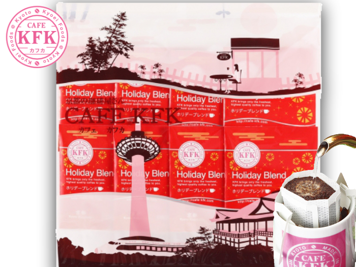 京都でコーヒーを焙煎し続けて50年以上 カフェ 喫茶店の様なおいしさをご家庭やオフィス 職場などで簡単に また業務用としてもお使いいただけるお得用です  本格派 ドリップコーヒー お得 ドリップバッグ ギフト クリスマス 深煎り CAFE KFK カフカ 京都 大容量 コーヒー ...