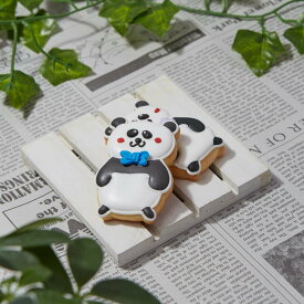 【パンダ】動物 ペット カワイイ アイシングクッキー かわいい お菓子　プチギフト