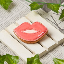 【リップ】 アイシングクッキー かわいい お菓子 ギフト 結婚式　プチギフト
