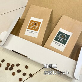 送料無料 コーヒー豆 お試しセット 100g（50g×2袋）自家焙煎 珈琲 おうち時間 おうちカフェ