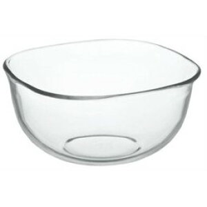 耐熱ガラス製 ニューボウル 2.2L iwaki【 ガラスボウル 耐熱 ガラス ボウル 角型 注ぎやすい ミキシングボウル 手作り石鹸 手作り石けん シンプル イワキ コスメ 製菓 料理 】
