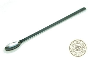 ステンレス製 スプーン 苛性ソーダ水作りに 【 ステンレス さじ 匙 苛性ソーダ 手作り石鹸 手作り石けん 手作りコスメ 製菓道具 細長い 】【ポストお届け可/1】