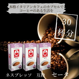 【セータ（30杯）】ネスプレッソ 互換 カプセル カフェボニーニあす楽 3,980円以上送料無料 nespresso コーヒー ネスプレッソカプセル カフェボニーニ　caffebonini 公式