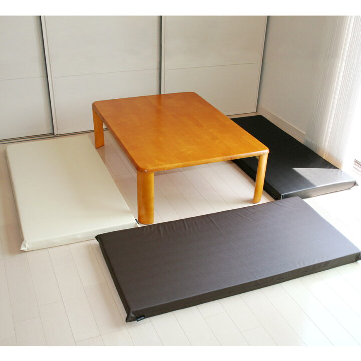楽天市場】低反発 長座布団 55×115×6cm Modern Fabric 合皮レザー 