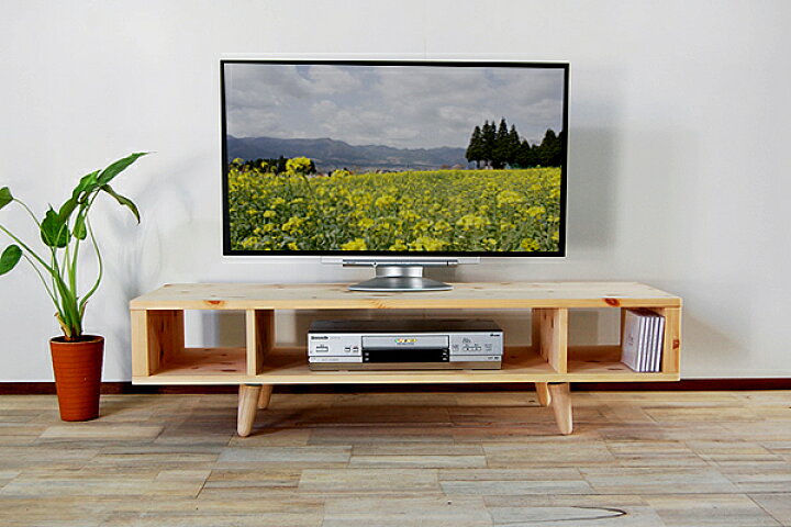 楽天市場】国産 無垢 完成品 テレビ台 テレビボード ローボード TV台 