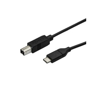 �i�܂Ƃ߁j StarTech.com USB2.0 �v�����^�[�P�[�u�� �^�C�vB�i�I�X�j-TypeC�i�I�X�j 0.5m �u���b�NUSB2CB50CM 1�{ �y×3�Z�b�g�z [21]