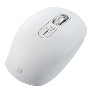 Digio2 �����z�C�[���}�E�X �É�5�{�^��BlueLED�}�E�X S �z���C�g MUS-DKF239-W [21]