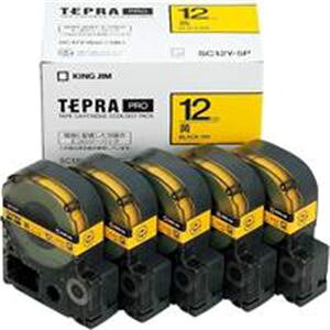 �L���O�W�� �e�v�� PRO�e�[�v/���x�����C�^�[�p�e�[�v �y���F12mm�z 5���� SC12Y-5P �C�G���[(��) [21]