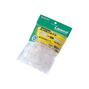 �G���R�� �J�e�S���[5E�Ή� RJ45�R�l�N�^ �P���d�l LD-RJ45T100 1�Z�b�g(100��)[21]