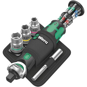 WERA ���F�� �T�C�N���b�v ��U�莮 ���`�F�b�g�h���C�o�[ �r�b�g12�{���[ �|�[�`�t�� 004281 �H�� �c�[�� DIY ��ƍH�� ����[21]