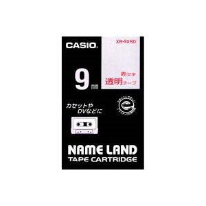 �i�܂Ƃ߁j�J�V�I CASIO �����e�[�v XR-9XRD �����ɐԕ��� 9mm�y×5�Z�b�g�z [21]