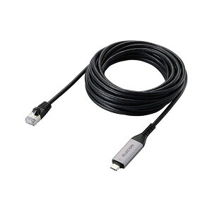 �G���R�� USB Type-C TM LAN�ϊ��P�[�u�� 1Gbps 5m LD-CL1G50BK[21]