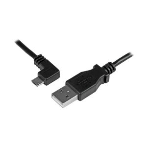 �i�܂Ƃ߁j StarTech.com Micro USB L�^�������P�[�u�� 0.5m Type A�i�I�X�j-Micro B�i�I�X�j�[�d�������p �u���b�N USBAUB50CMLA 1�{ �y×5�Z�b�g�z [21]