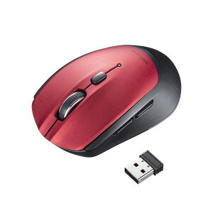 �T�����T�v���C ���C�����X�u���[LED�}�E�X 5�{�^�� ���b�h MA-WB509R [21]