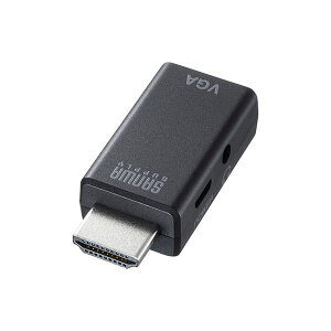 �T�����T�v���C HDMI-VGA�ϊ��A�_�v�^(�I�[�f�B�I�o�͕t��) AD-HD25VGA[21]