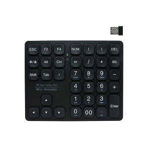 MCO �����L�[�t2.4GHz���C�����X�e���L�[ �u���b�N TEN24G02�^BK [21]
