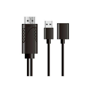HIDISC HDMI �ϊ��P�[�u�� 1m ML-HDM1MA07BK [21]