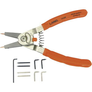 LANGTOOLS �����O�c�[�� �X�i�b�v�����O�v���C���[ �������p �܌����� �S��200mm �������O10�`51mm 1435 �H�� �c�[�� DIY ��ƍH��[21]