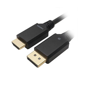 �z�[���b�N DisplayPort��HDMI�ϊ��P�[�u�� 2m DPHA20-809BB[21]