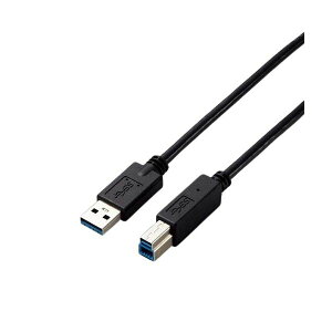 �G���R�� USB3.0 A-B�P�[�u�� 2.0m RoHS�w�ߏ����i10�����j USB3-AB20BK/ID 1�{ [21]