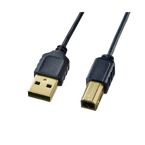 �y5�Z�b�g�z �T�����T�v���C �ɍ�USB�P�[�u�� �iUSB2.0 A-B�^�C�v�j 2m �u���b�N KU20-SL20BKKX5[21]
